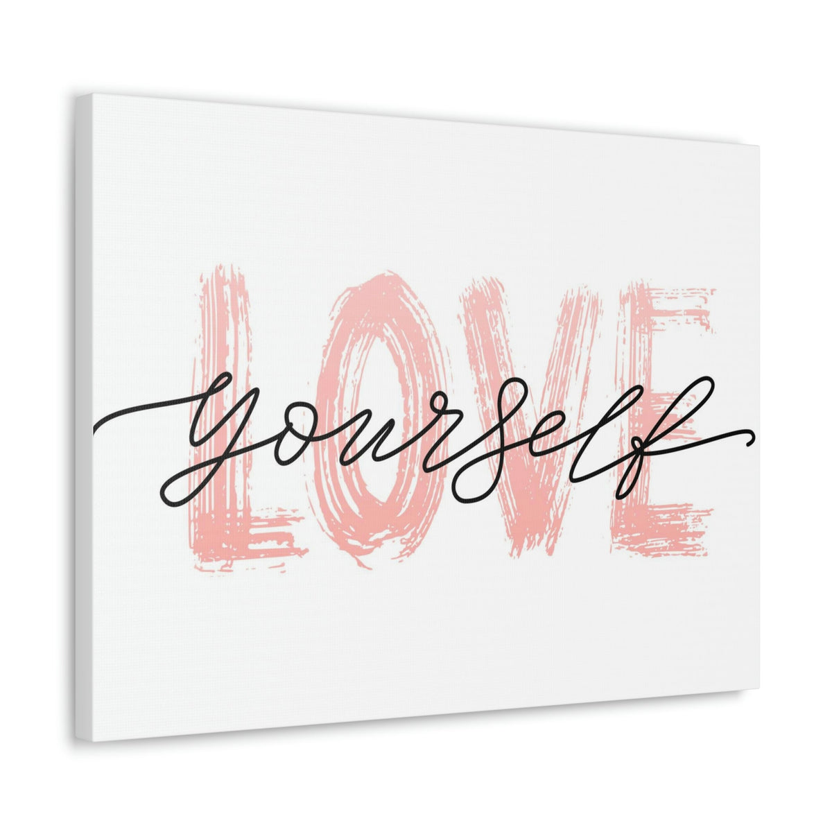 Scripture Walls Inspirational Wall Art Love Yourself Motivation Wall Decor for Home Office Gym Inspiring Success Quote Print Ready to Hang Unframed-Express Your Love Gifts