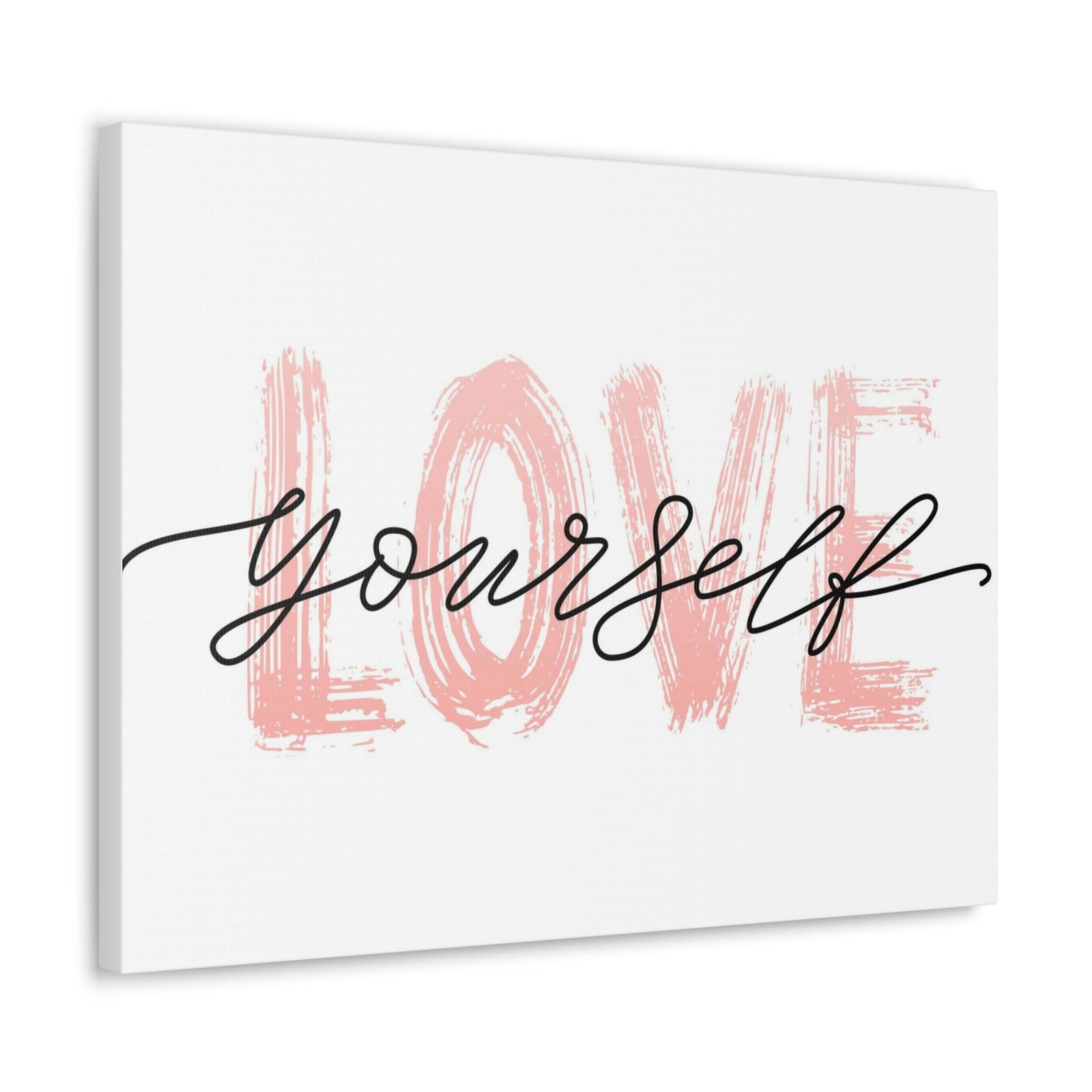Scripture Walls Inspirational Wall Art Love Yourself Motivation Wall Decor for Home Office Gym Inspiring Success Quote Print Ready to Hang Unframed-Express Your Love Gifts