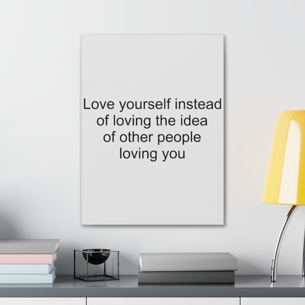 Scripture Walls Inspirational Wall Art Love Yourself Motivation Wall Decor for Home Office Gym Inspiring Success Quote Print Ready to Hang Unframed-Express Your Love Gifts