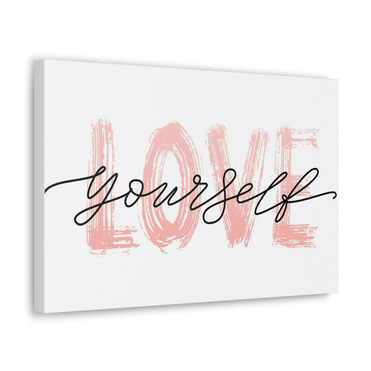 Scripture Walls Inspirational Wall Art Love Yourself Motivation Wall Decor for Home Office Gym Inspiring Success Quote Print Ready to Hang Unframed-Express Your Love Gifts