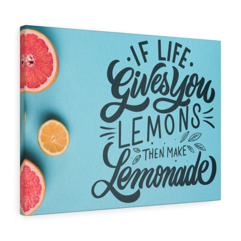 Scripture Walls Inspirational Wall Art Make A Lemonade Wall Art Motivational Motto Inspiring Prints Artwork Decor Ready to Hang Unframed-Express Your Love Gifts