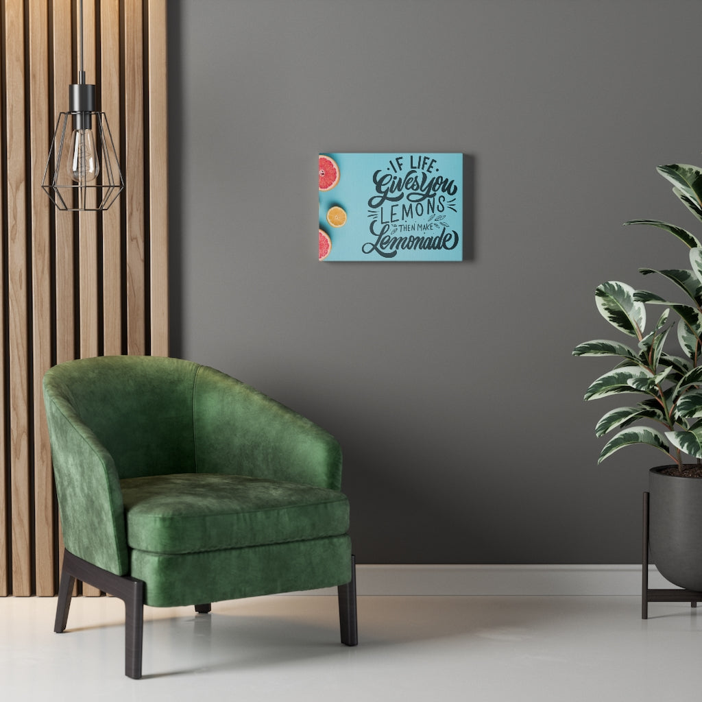 Scripture Walls Inspirational Wall Art Make A Lemonade Wall Art Motivational Motto Inspiring Prints Artwork Decor Ready to Hang Unframed-Express Your Love Gifts