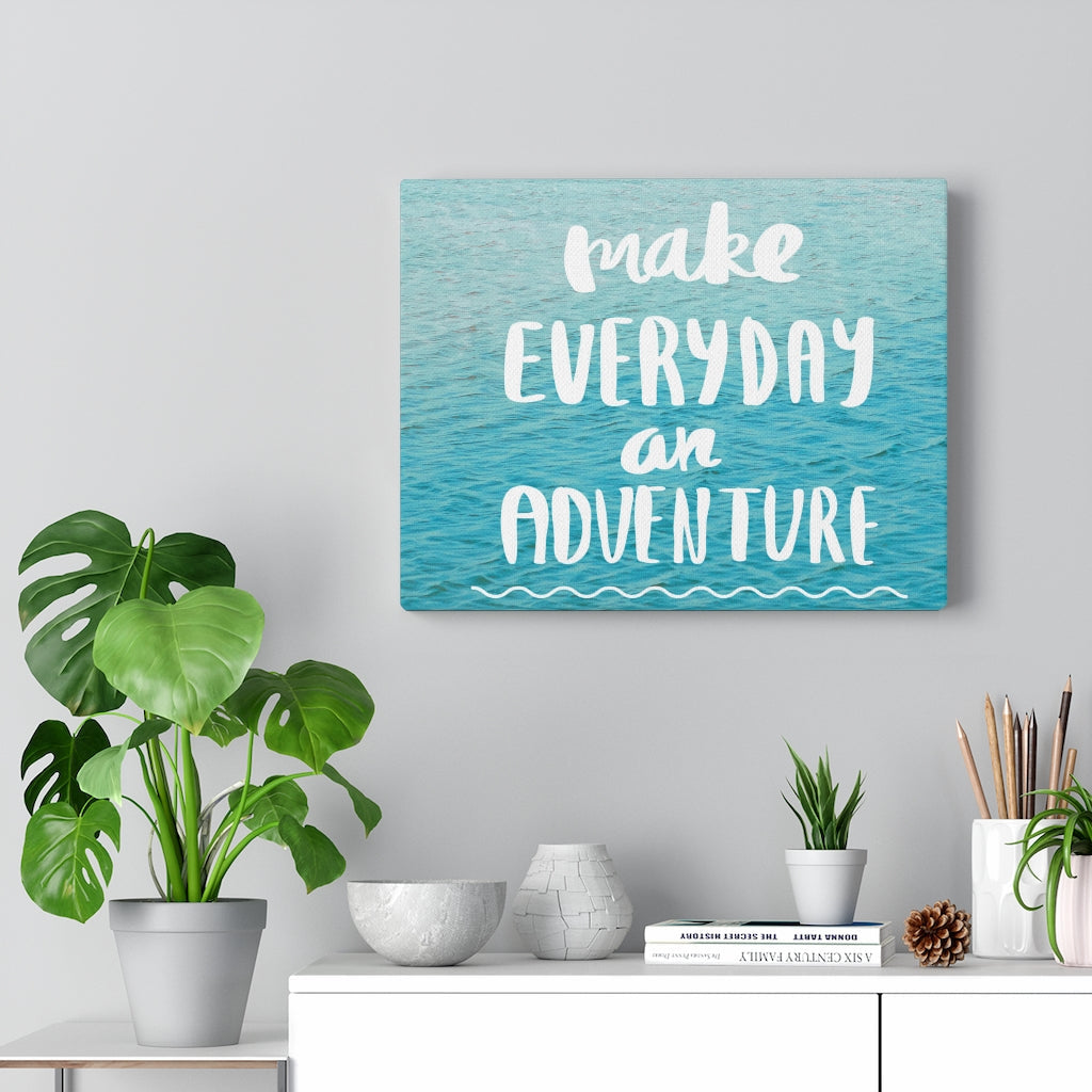 Scripture Walls Inspirational Wall Art Make Everyday Adventure Motivational Print Ready to Hang Artwork Unframed-Express Your Love Gifts