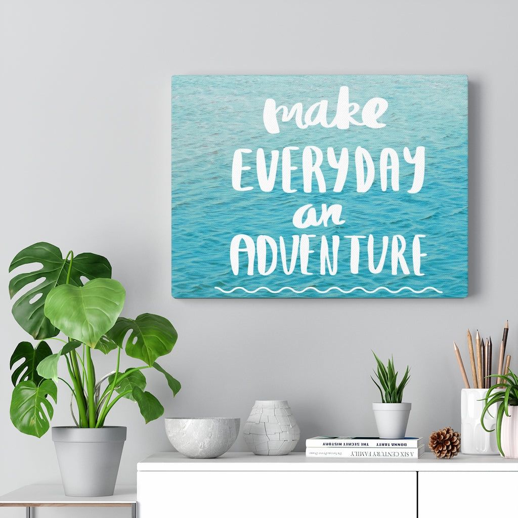 Scripture Walls Inspirational Wall Art Make Everyday Adventure Motivational Print Ready to Hang Artwork Unframed-Express Your Love Gifts