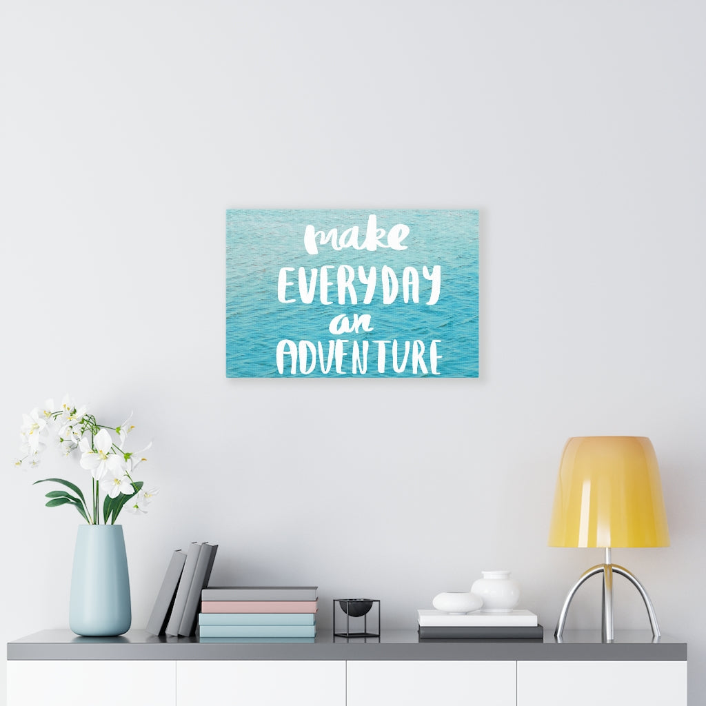 Scripture Walls Inspirational Wall Art Make Everyday Adventure Motivational Print Ready to Hang Artwork Unframed-Express Your Love Gifts