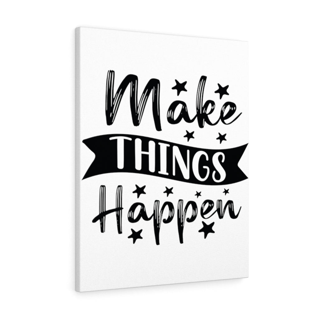 Scripture Walls Inspirational Wall Art Make Things Happen Stars Wall Art Motivation Wall Decor for Home Office Gym Inspiring Success Quote Print Ready to Hang Unframed-Express Your Love Gifts