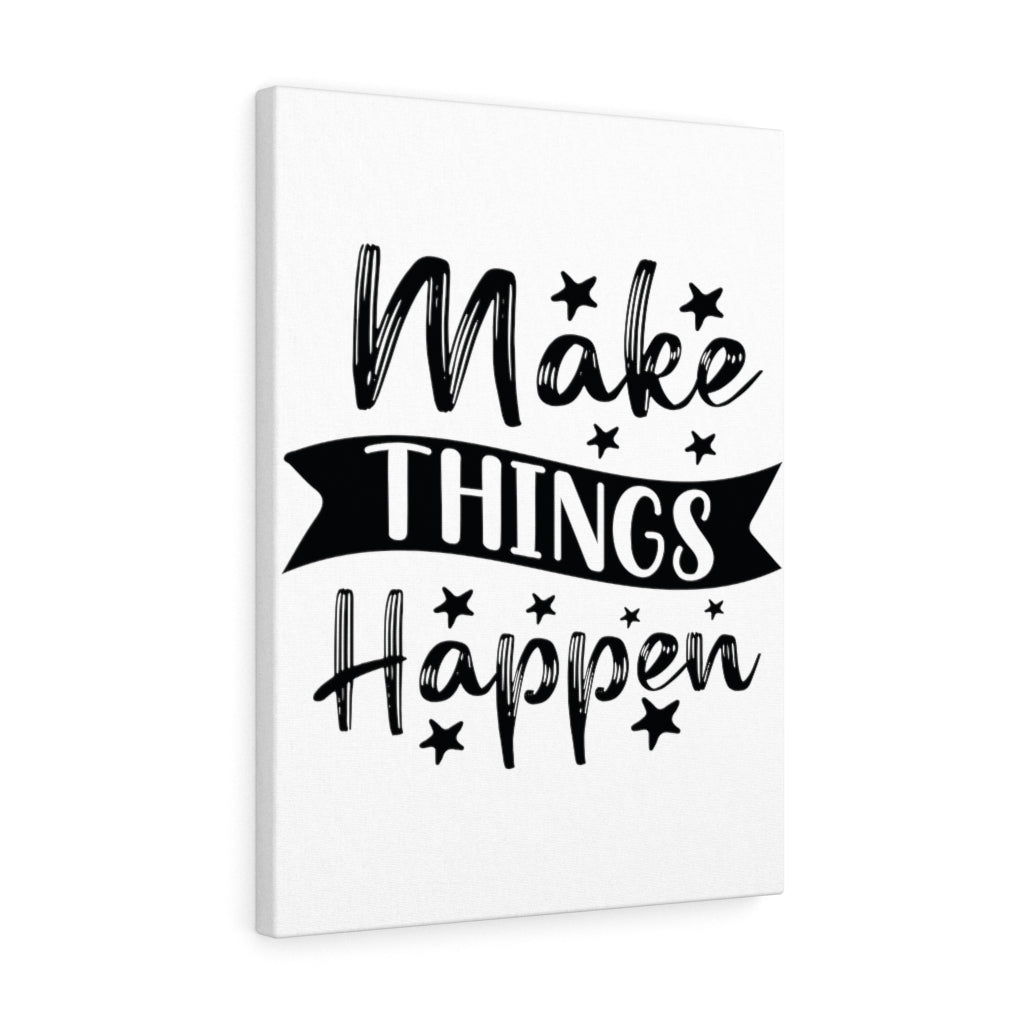 Scripture Walls Inspirational Wall Art Make Things Happen Stars Wall Art Motivation Wall Decor for Home Office Gym Inspiring Success Quote Print Ready to Hang Unframed-Express Your Love Gifts