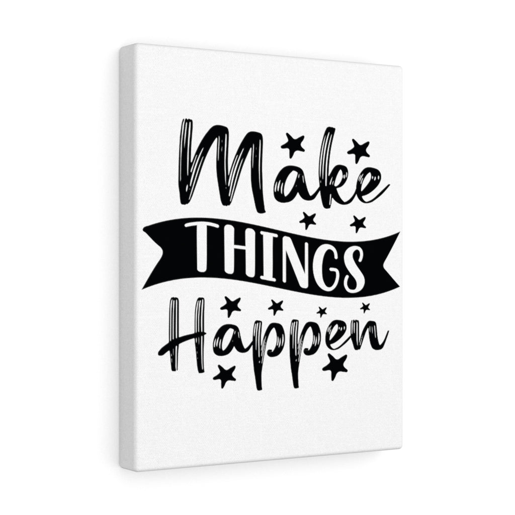 Scripture Walls Inspirational Wall Art Make Things Happen Stars Wall Art Motivation Wall Decor for Home Office Gym Inspiring Success Quote Print Ready to Hang Unframed-Express Your Love Gifts