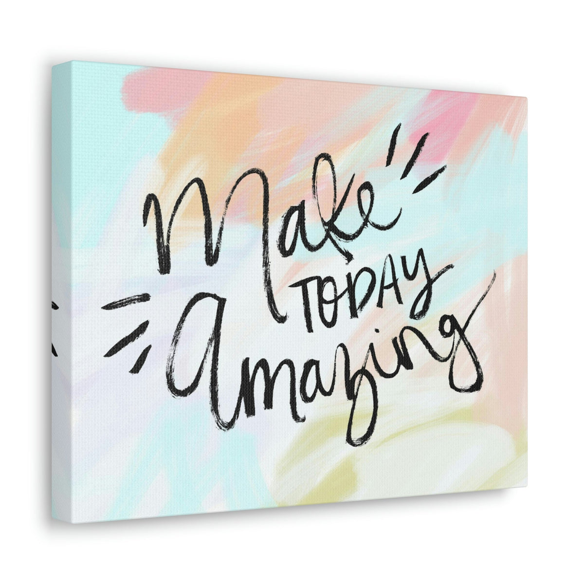 Scripture Walls Inspirational Wall Art Make Today Amazing Canvas Wall Art Motivational Motto Inspiring Prints Artwork Decor Ready to Hang Unframed-Express Your Love Gifts