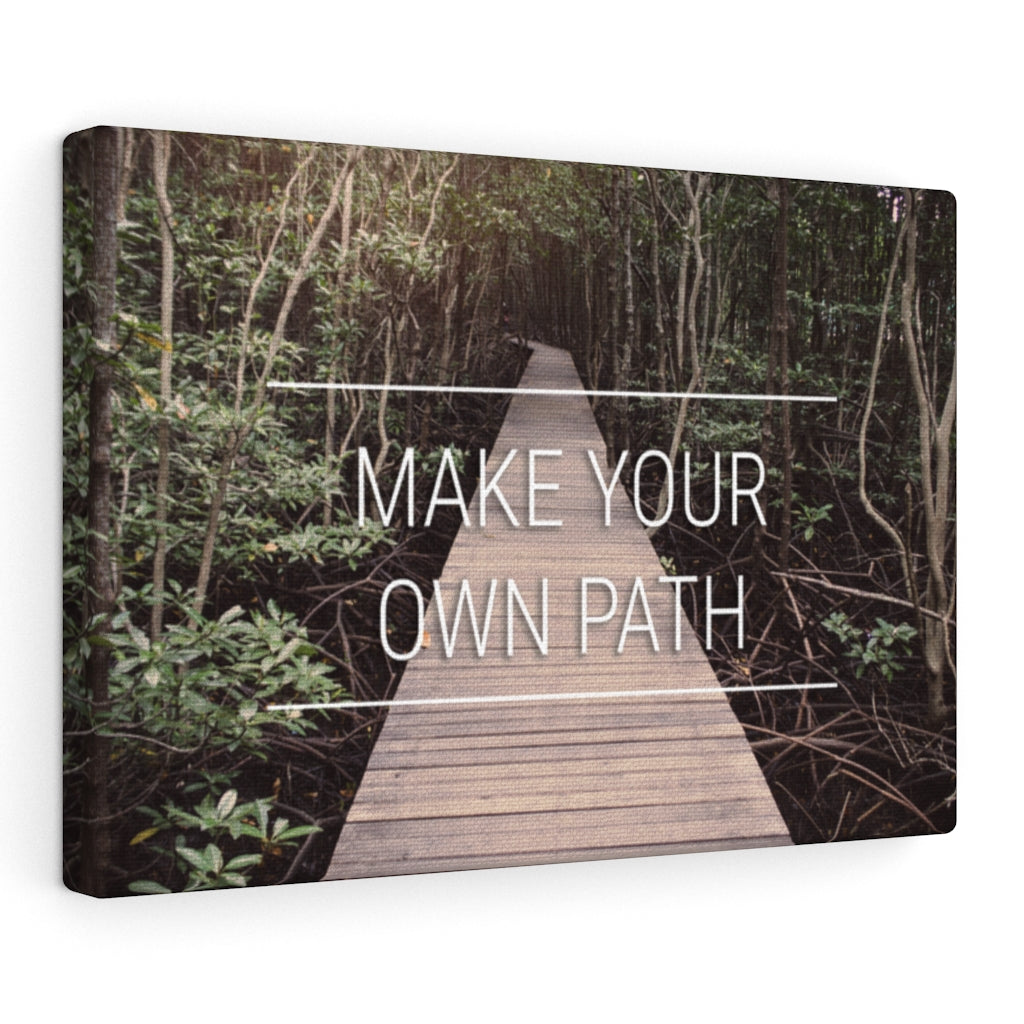 Scripture Walls Inspirational Wall Art Make Your Own Path Motivational Print Ready to Hang Artwork Unframed-Express Your Love Gifts