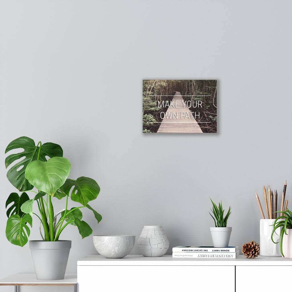 Scripture Walls Inspirational Wall Art Make Your Own Path Motivational Print Ready to Hang Artwork Unframed-Express Your Love Gifts