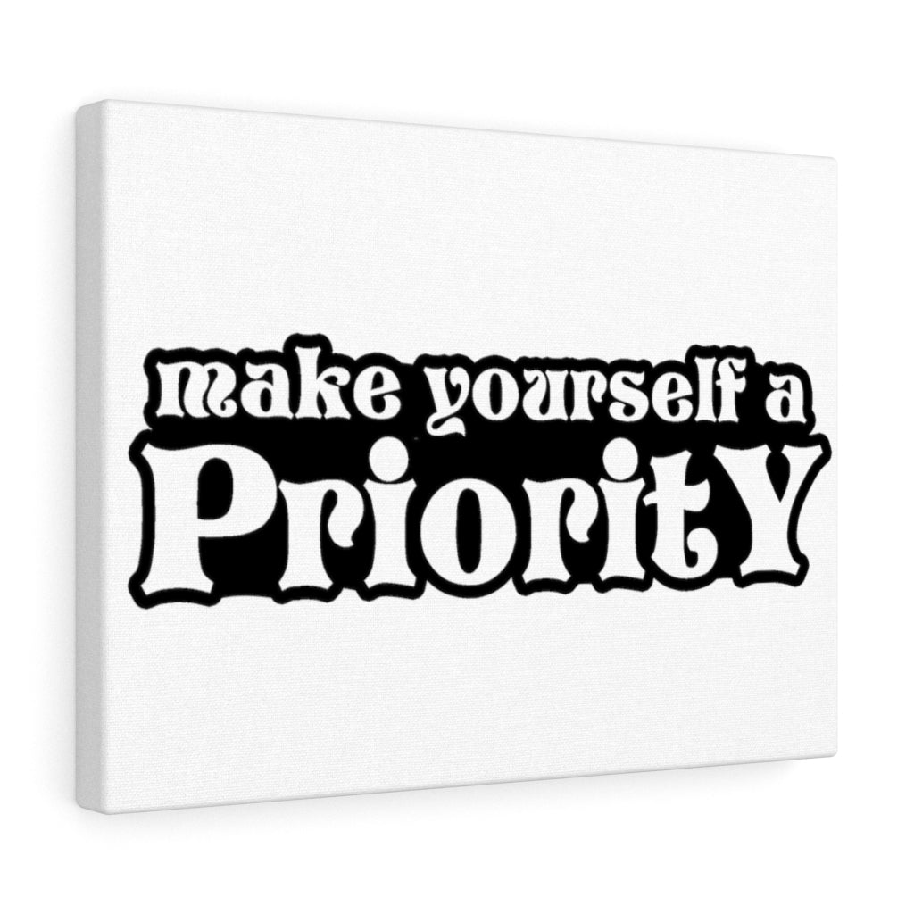 Scripture Walls Inspirational Wall Art Make Yourself A Priority Wall Art Motivation Wall Decor for Home Office Gym Inspiring Success Quote Print Ready to Hang Unframed-Express Your Love Gifts