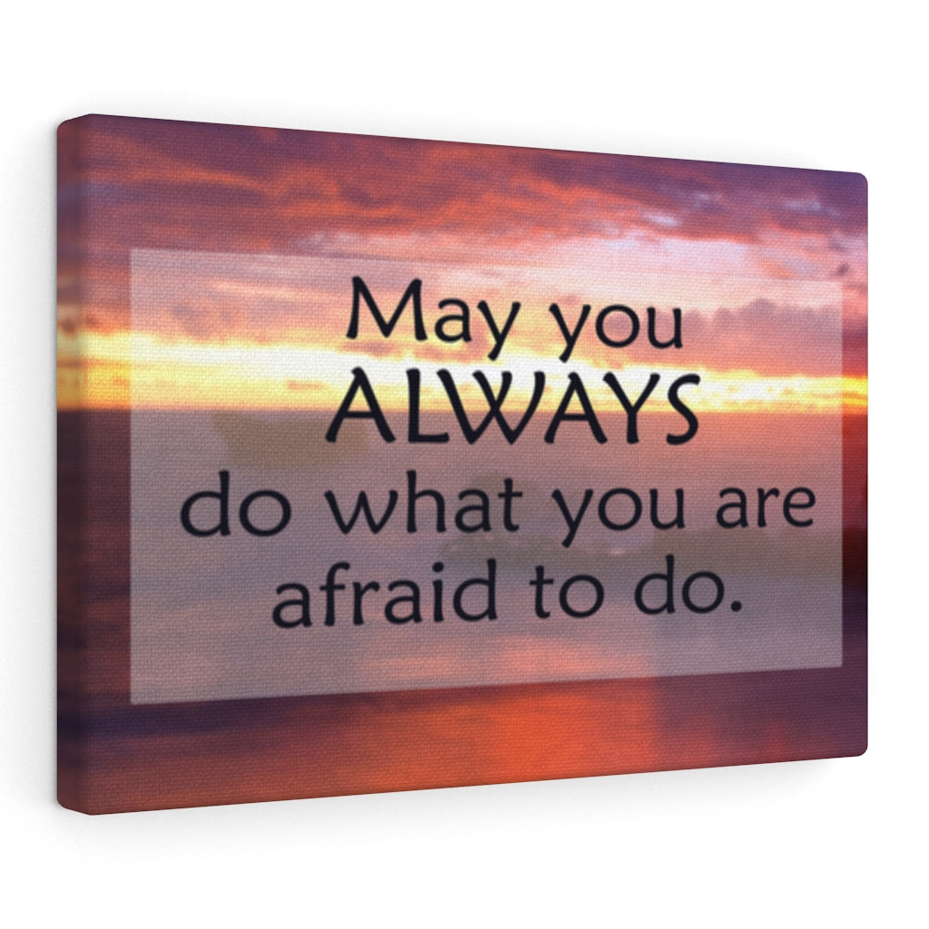 Scripture Walls Inspirational Wall Art May You Always Do Motivational Print Ready to Hang Artwork Unframed-Express Your Love Gifts