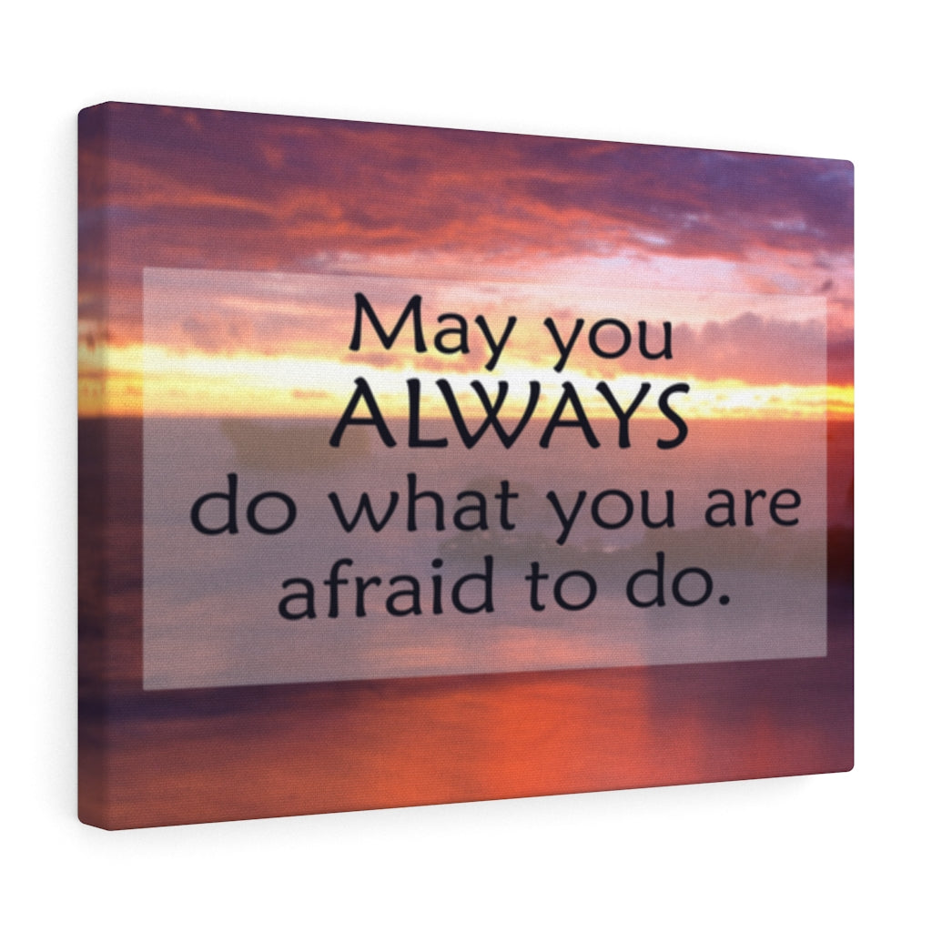 Scripture Walls Inspirational Wall Art May You Always Do Motivational Print Ready to Hang Artwork Unframed-Express Your Love Gifts