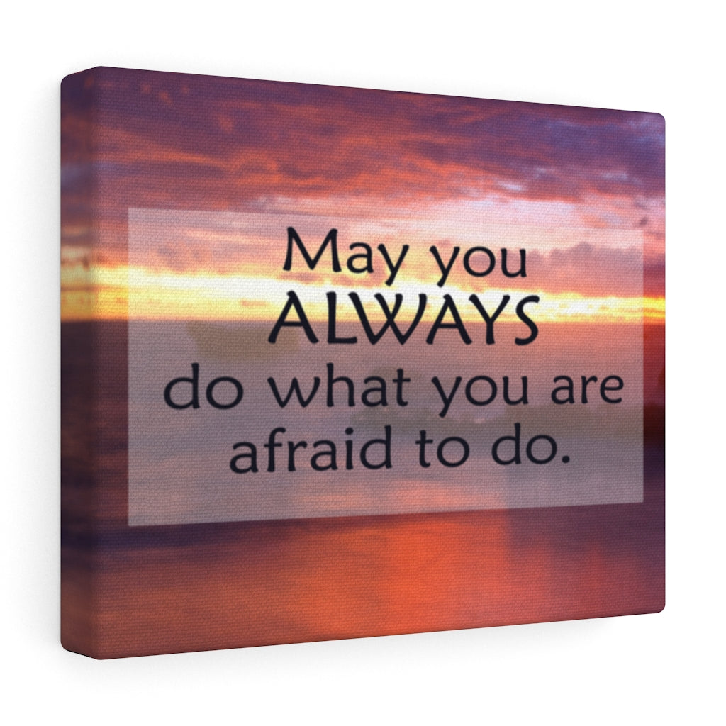 Scripture Walls Inspirational Wall Art May You Always Do Motivational Print Ready to Hang Artwork Unframed-Express Your Love Gifts