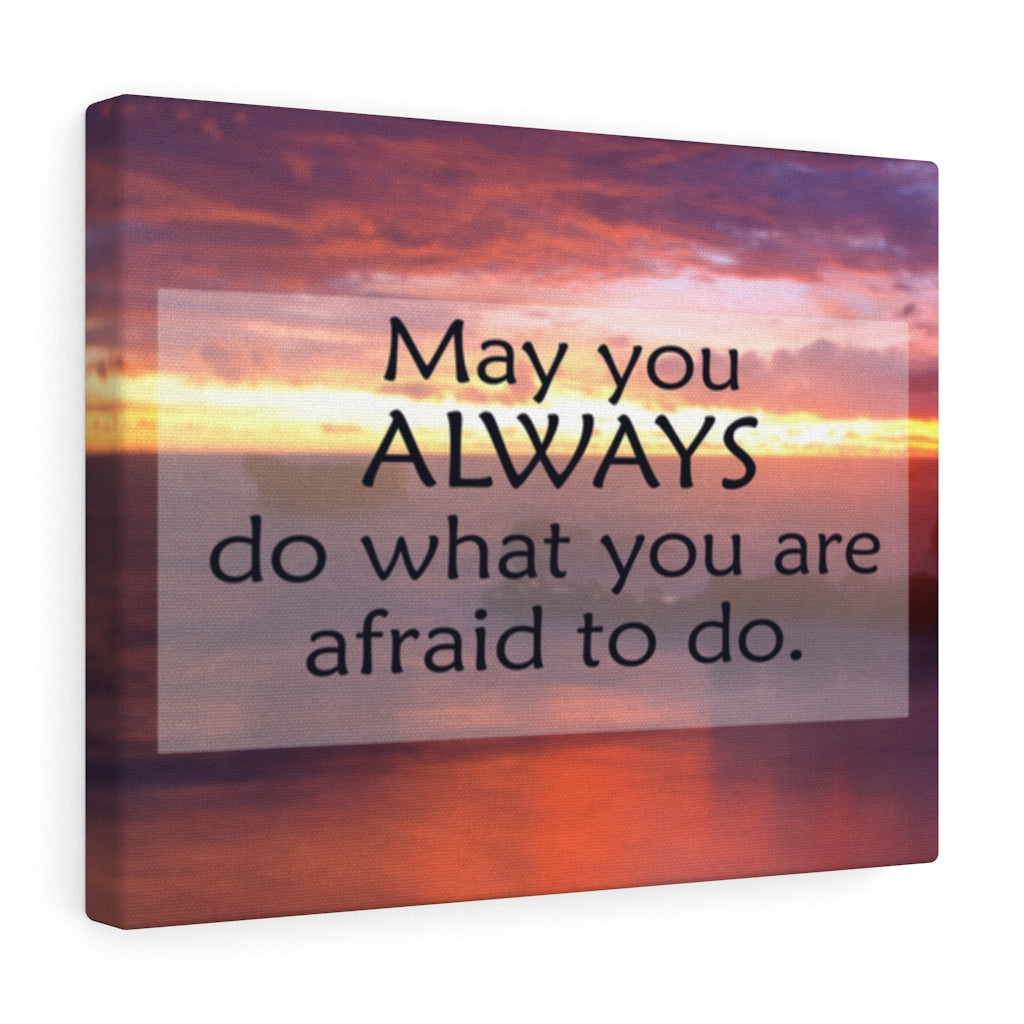 Scripture Walls Inspirational Wall Art May You Always Do Motivational Print Ready to Hang Artwork Unframed-Express Your Love Gifts