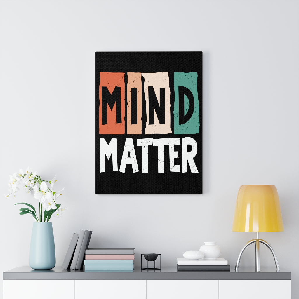 Scripture Walls Inspirational Wall Art Mind Matter Wall Art Motivation Wall Decor for Home Office Gym Inspiring Success Quote Print Ready to Hang Unframed-Express Your Love Gifts