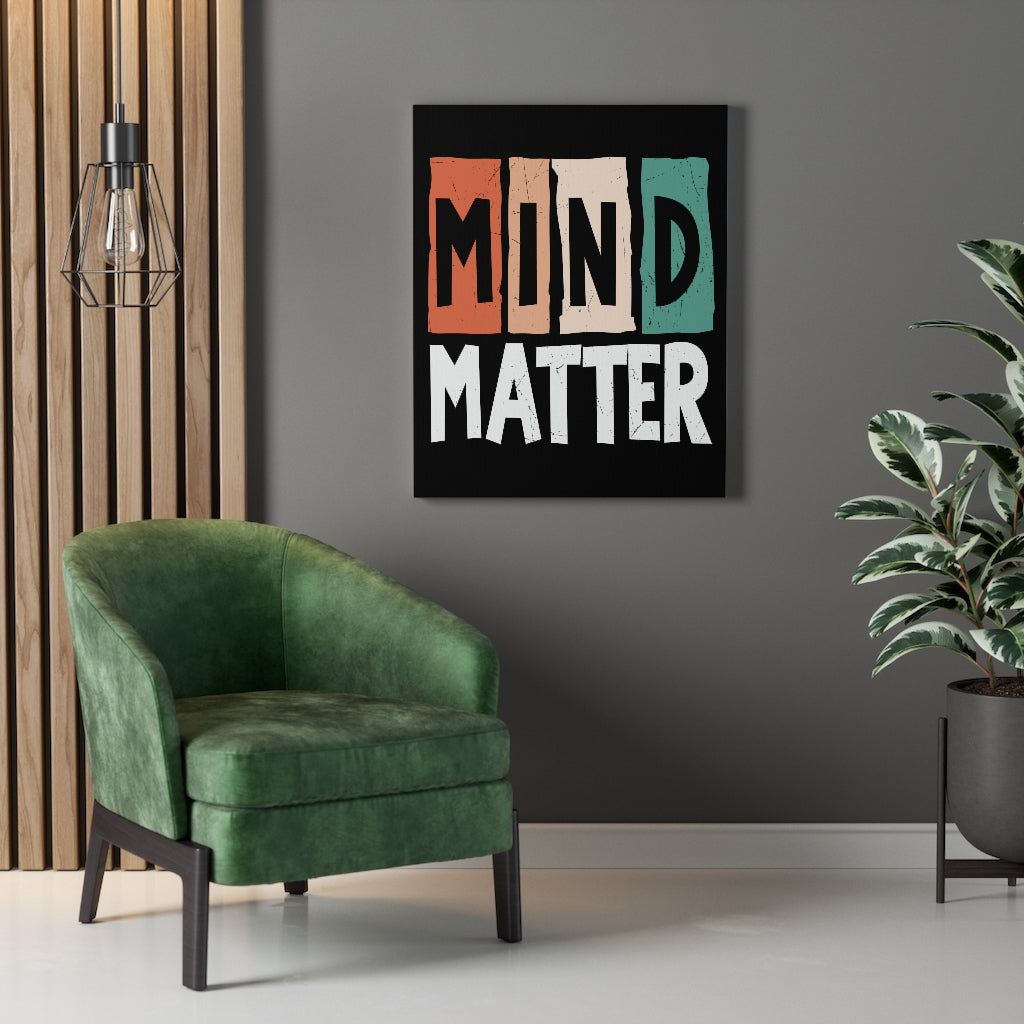 Scripture Walls Inspirational Wall Art Mind Matter Wall Art Motivation Wall Decor for Home Office Gym Inspiring Success Quote Print Ready to Hang Unframed-Express Your Love Gifts