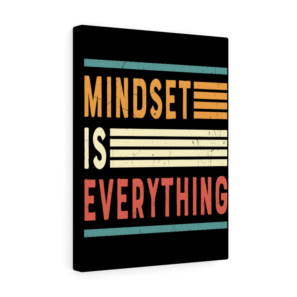 Scripture Walls Inspirational Wall Art Mindset Is Everything Wall Art Motivation Wall Decor for Home Office Gym Inspiring Success Quote Print Ready to Hang Unframed-Express Your Love Gifts