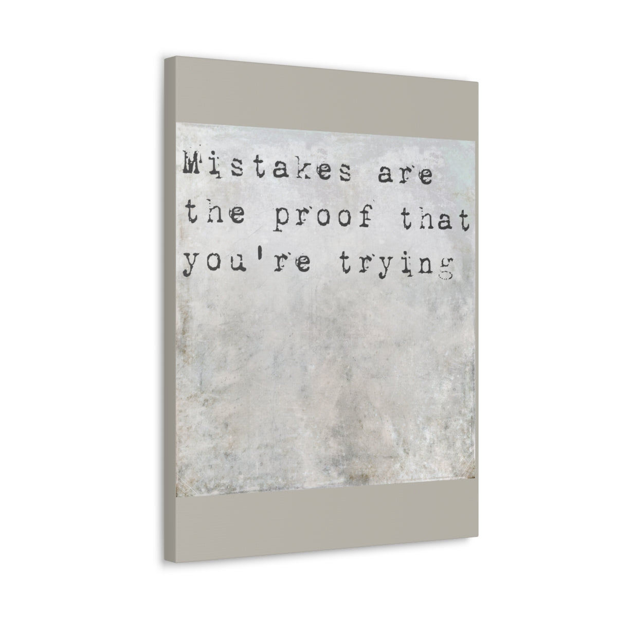 Scripture Walls Inspirational Wall Art Mistakes Are Proof Motivation Wall Decor for Home Office Gym Inspiring Success Quote Print Ready to Hang Unframed-Express Your Love Gifts