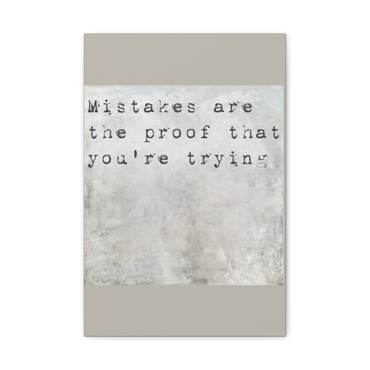Scripture Walls Inspirational Wall Art Mistakes Are Proof Motivation Wall Decor for Home Office Gym Inspiring Success Quote Print Ready to Hang Unframed-Express Your Love Gifts