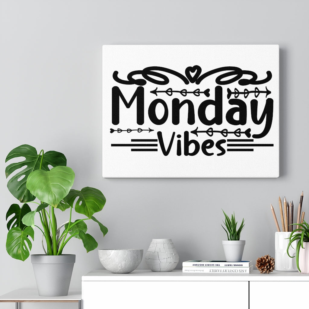 Scripture Walls Inspirational Wall Art Monday Vibes Wall Art Motivation Wall Decor for Home Office Gym Inspiring Success Quote Print Ready to Hang Unframed-Express Your Love Gifts