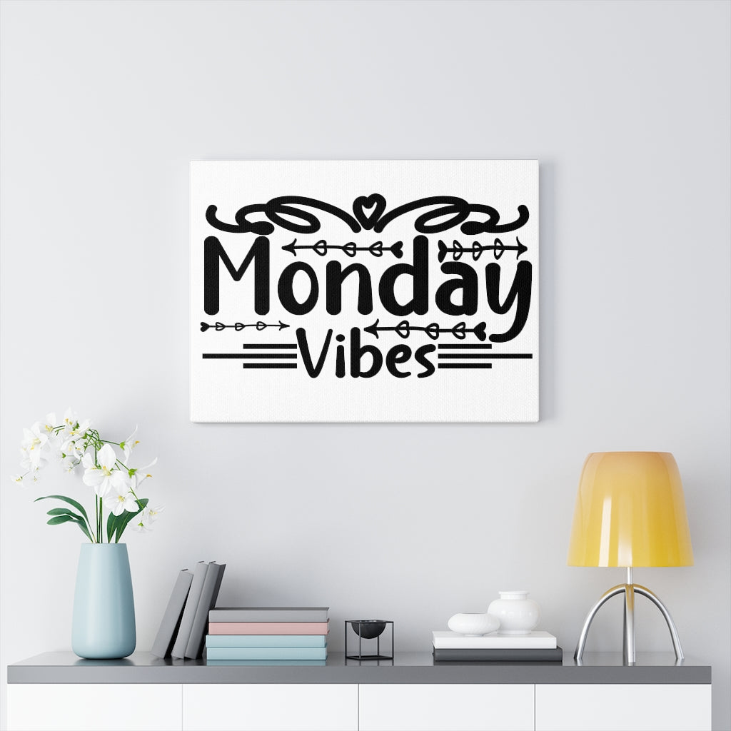 Scripture Walls Inspirational Wall Art Monday Vibes Wall Art Motivation Wall Decor for Home Office Gym Inspiring Success Quote Print Ready to Hang Unframed-Express Your Love Gifts