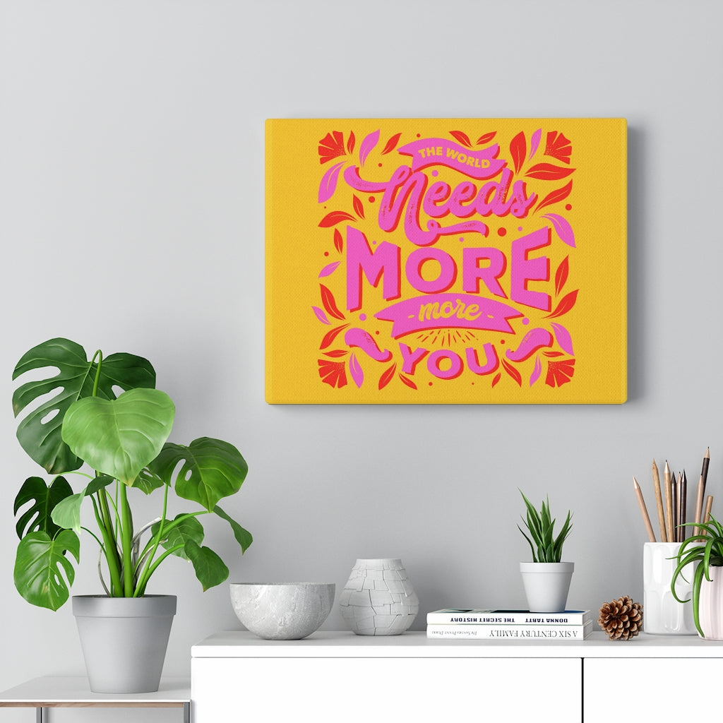 Scripture Walls Inspirational Wall Art More You Wall Art Motivational Motto Inspiring Prints Artwork Decor Ready to Hang Unframed-Express Your Love Gifts
