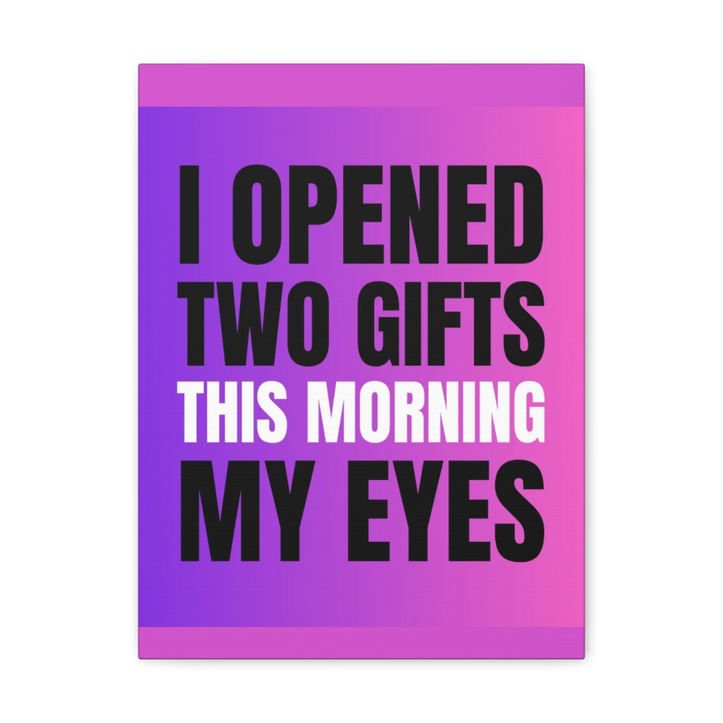 Scripture Walls Inspirational Wall Art Morning Gifts My Eyes Motivation Wall Decor for Home Office Gym Inspiring Success Quote Print Ready to Hang Unframed-Express Your Love Gifts