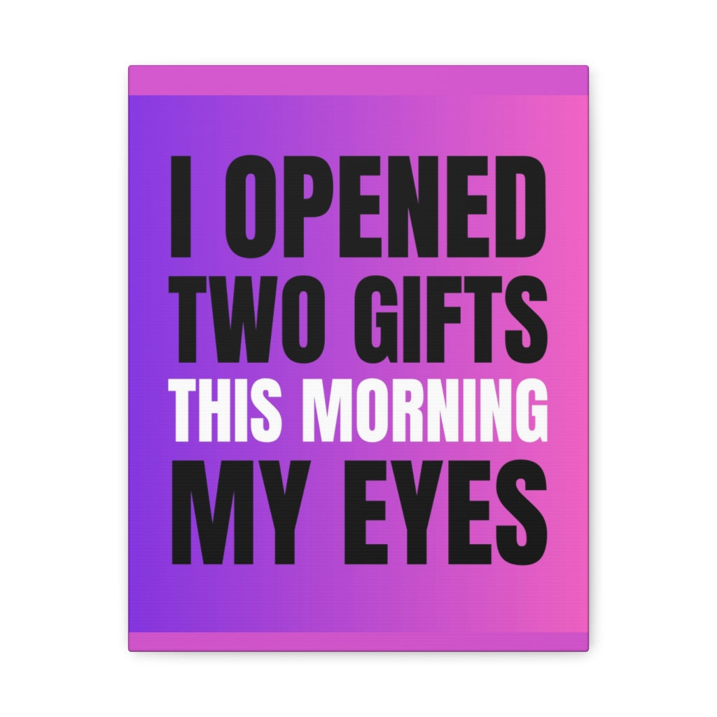 Scripture Walls Inspirational Wall Art Morning Gifts My Eyes Motivation Wall Decor for Home Office Gym Inspiring Success Quote Print Ready to Hang Unframed-Express Your Love Gifts