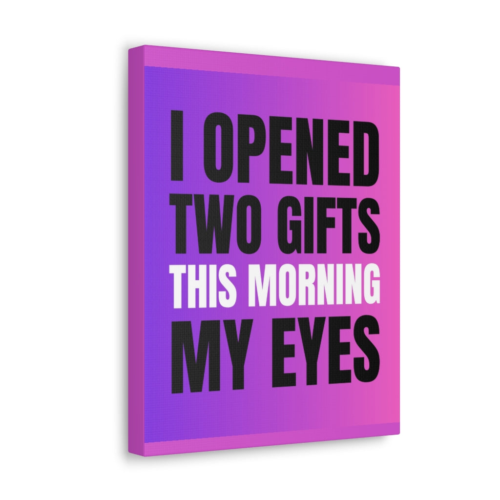 Scripture Walls Inspirational Wall Art Morning Gifts My Eyes Motivation Wall Decor for Home Office Gym Inspiring Success Quote Print Ready to Hang Unframed-Express Your Love Gifts