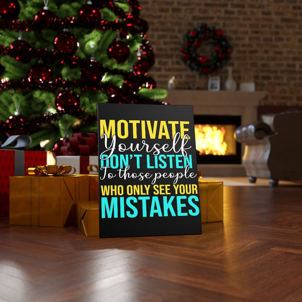Scripture Walls Inspirational Wall Art Motivate Yourself Wall Art Motivation Wall Decor for Home Office Gym Inspiring Success Quote Print Ready to Hang Unframed-Express Your Love Gifts