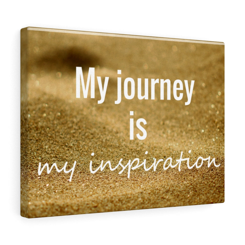 Scripture Walls Inspirational Wall Art My Journey Is My Inspiration Motivational Print Ready to Hang Artwork Unframed-Express Your Love Gifts