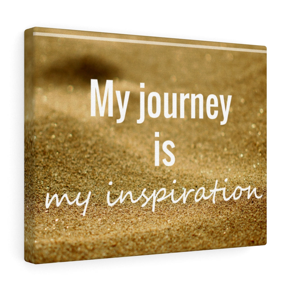 Scripture Walls Inspirational Wall Art My Journey Is My Inspiration Motivational Print Ready to Hang Artwork Unframed-Express Your Love Gifts
