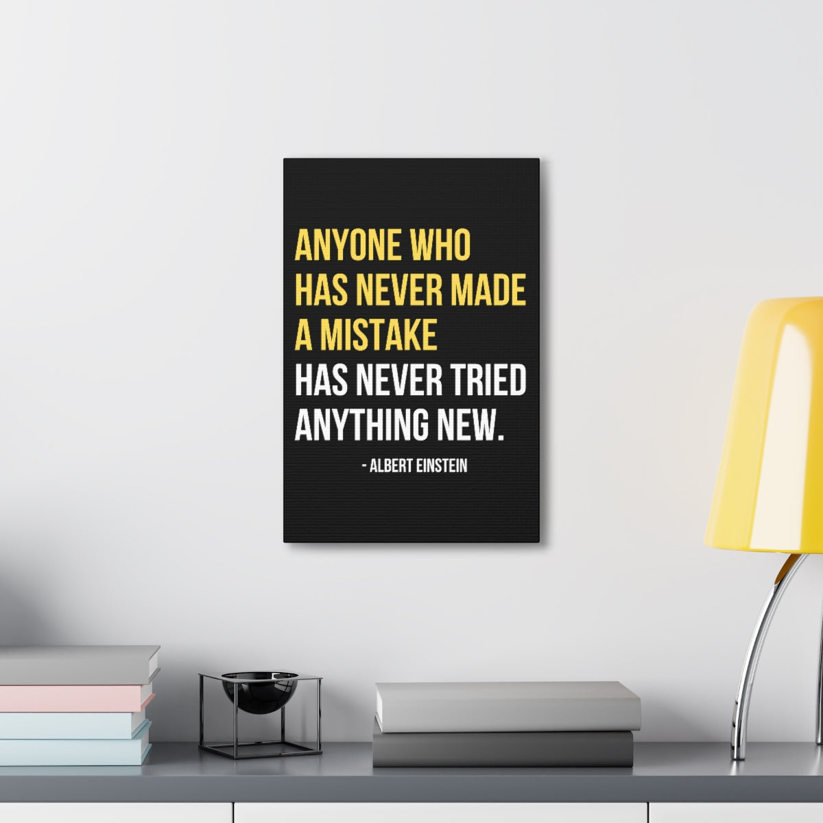 Scripture Walls Inspirational Wall Art Never Made A Mistake Motivation Wall Decor for Home Office Gym Inspiring Success Quote Print Ready to Hang Unframed-Express Your Love Gifts