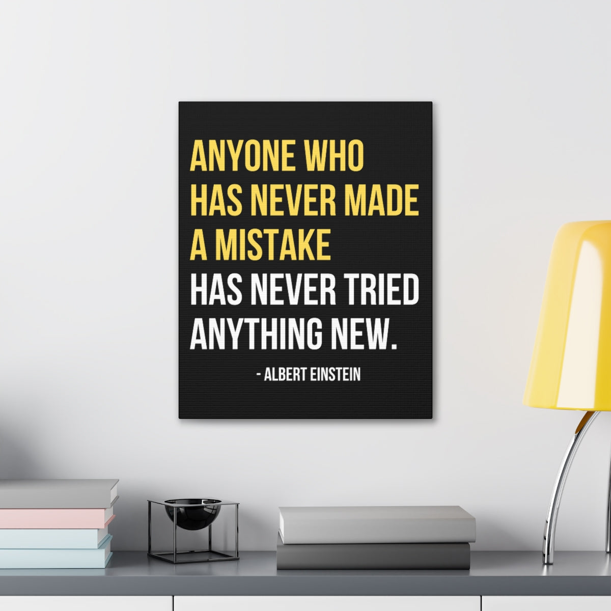 Scripture Walls Inspirational Wall Art Never Made A Mistake Motivation Wall Decor for Home Office Gym Inspiring Success Quote Print Ready to Hang Unframed-Express Your Love Gifts