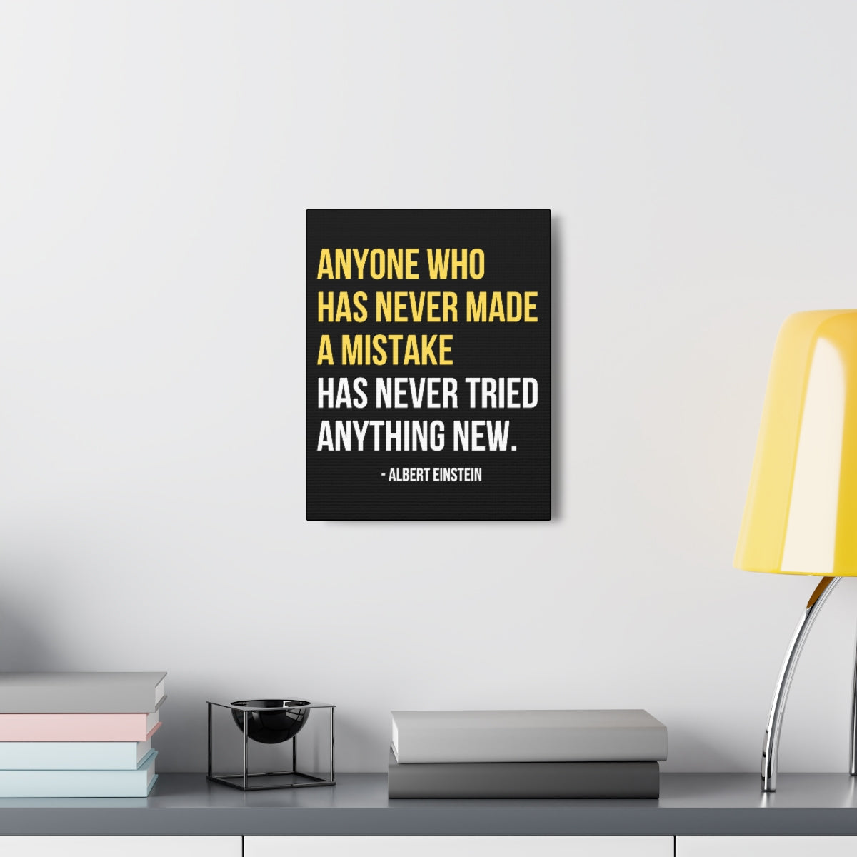 Scripture Walls Inspirational Wall Art Never Made A Mistake Motivation Wall Decor for Home Office Gym Inspiring Success Quote Print Ready to Hang Unframed-Express Your Love Gifts
