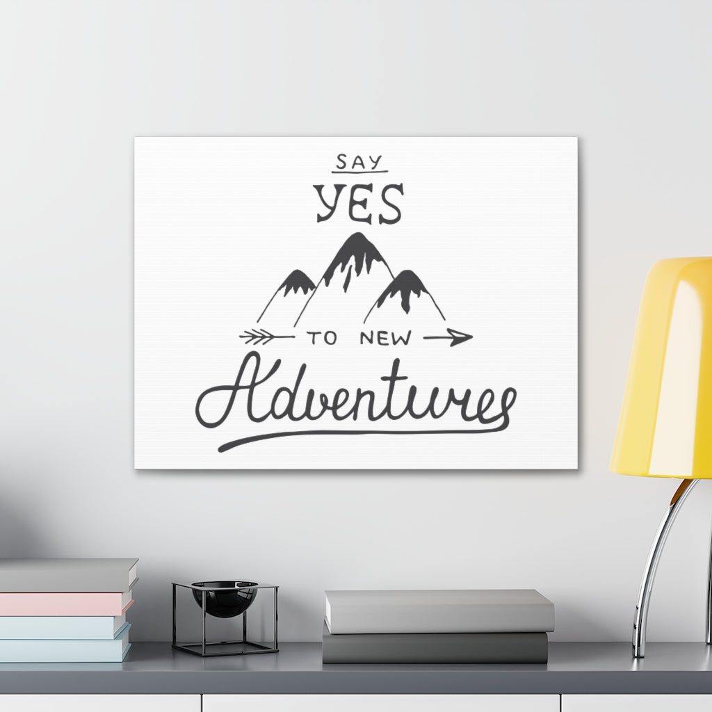 Scripture Walls Inspirational Wall Art New Adventures Motivation Wall Decor for Home Office Gym Inspiring Success Quote Print Ready to Hang Drea Unframed-Express Your Love Gifts