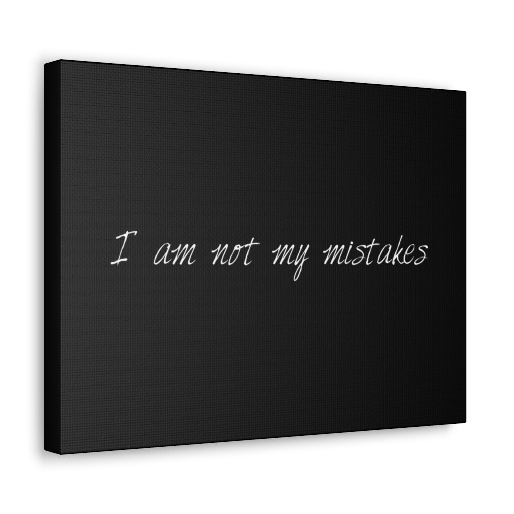 Scripture Walls Inspirational Wall Art Not My Mistakes Motivation Wall Decor for Home Office Gym Inspiring Success Quote Print Ready to Hang Unframed-Express Your Love Gifts
