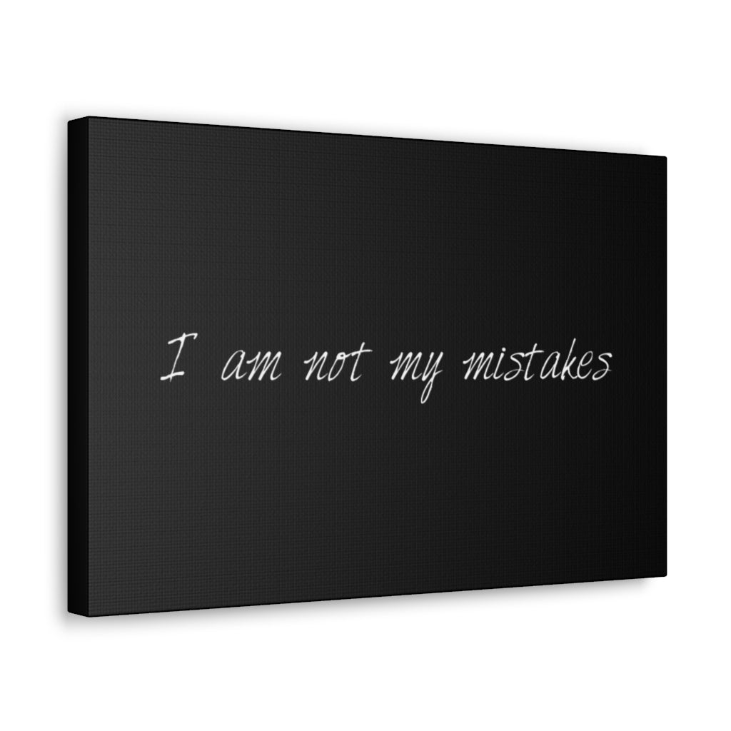 Scripture Walls Inspirational Wall Art Not My Mistakes Motivation Wall Decor for Home Office Gym Inspiring Success Quote Print Ready to Hang Unframed-Express Your Love Gifts