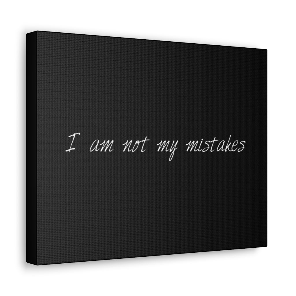 Scripture Walls Inspirational Wall Art Not My Mistakes Motivation Wall Decor for Home Office Gym Inspiring Success Quote Print Ready to Hang Unframed-Express Your Love Gifts