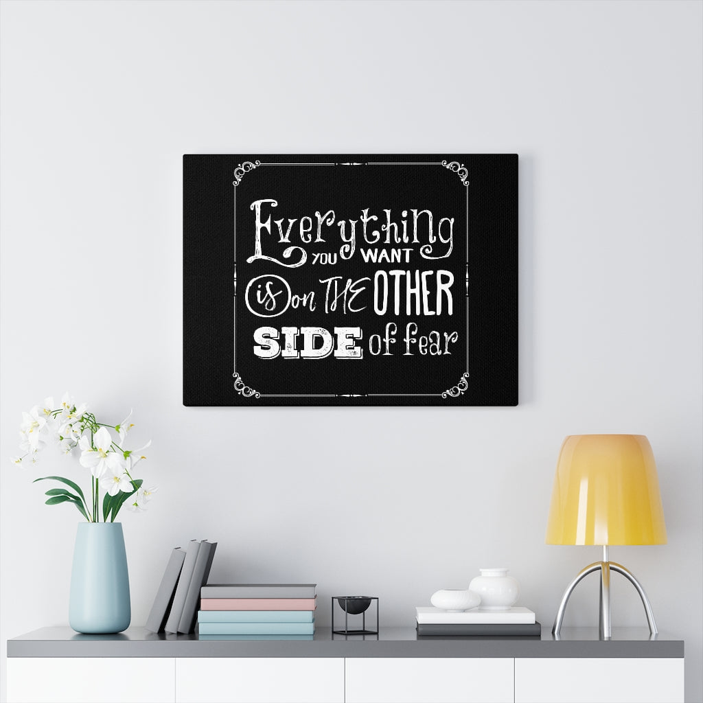 Scripture Walls Inspirational Wall Art On The Other Side Wall Art Motivational Motto Inspiring Prints Artwork Decor Ready to Hang Unframed-Express Your Love Gifts