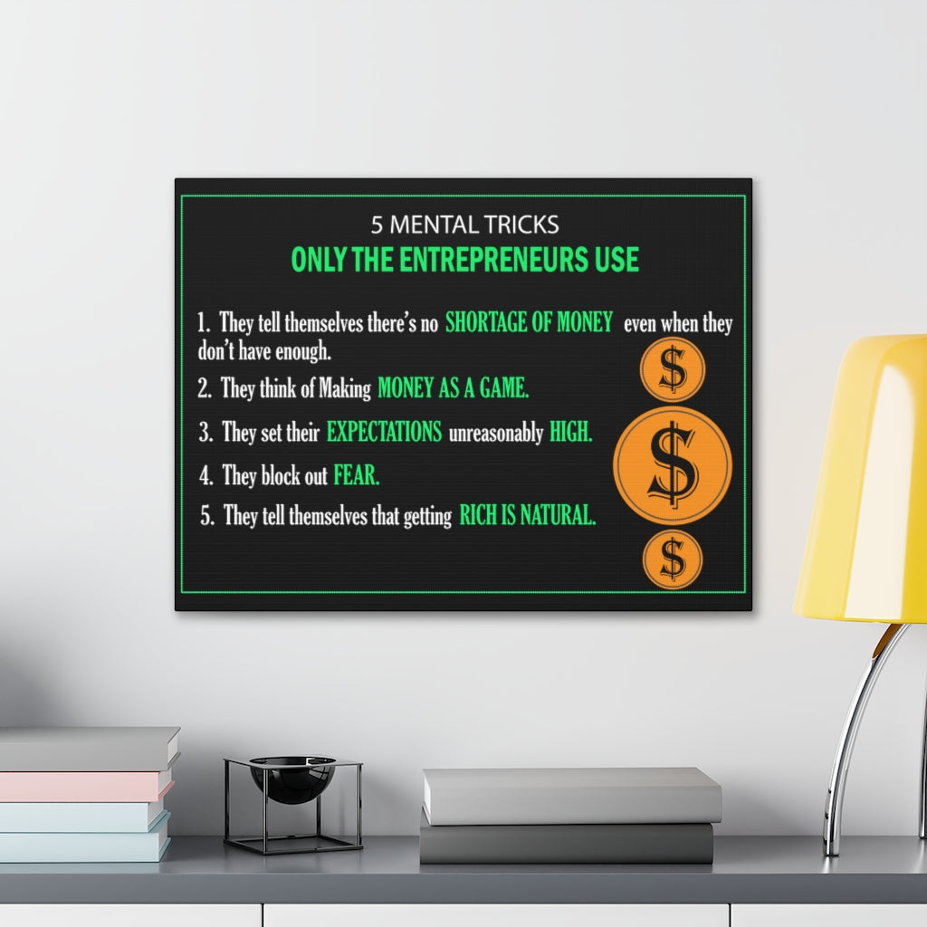 Scripture Walls Inspirational Wall Art Only The Entrepreneurs Use Motivation Wall Decor for Home Office Gym Inspiring Success Quote Print Ready to Hang Unframed-Express Your Love Gifts