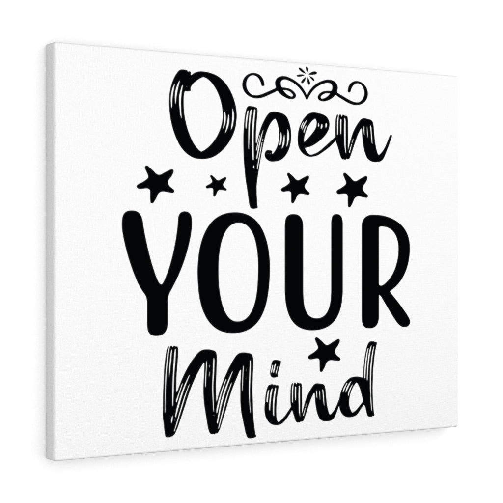 Scripture Walls Inspirational Wall Art Open Your Mind Plain Wall Art Motivation Wall Decor for Home Office Gym Inspiring Success Quote Print Ready to Hang Unframed-Express Your Love Gifts