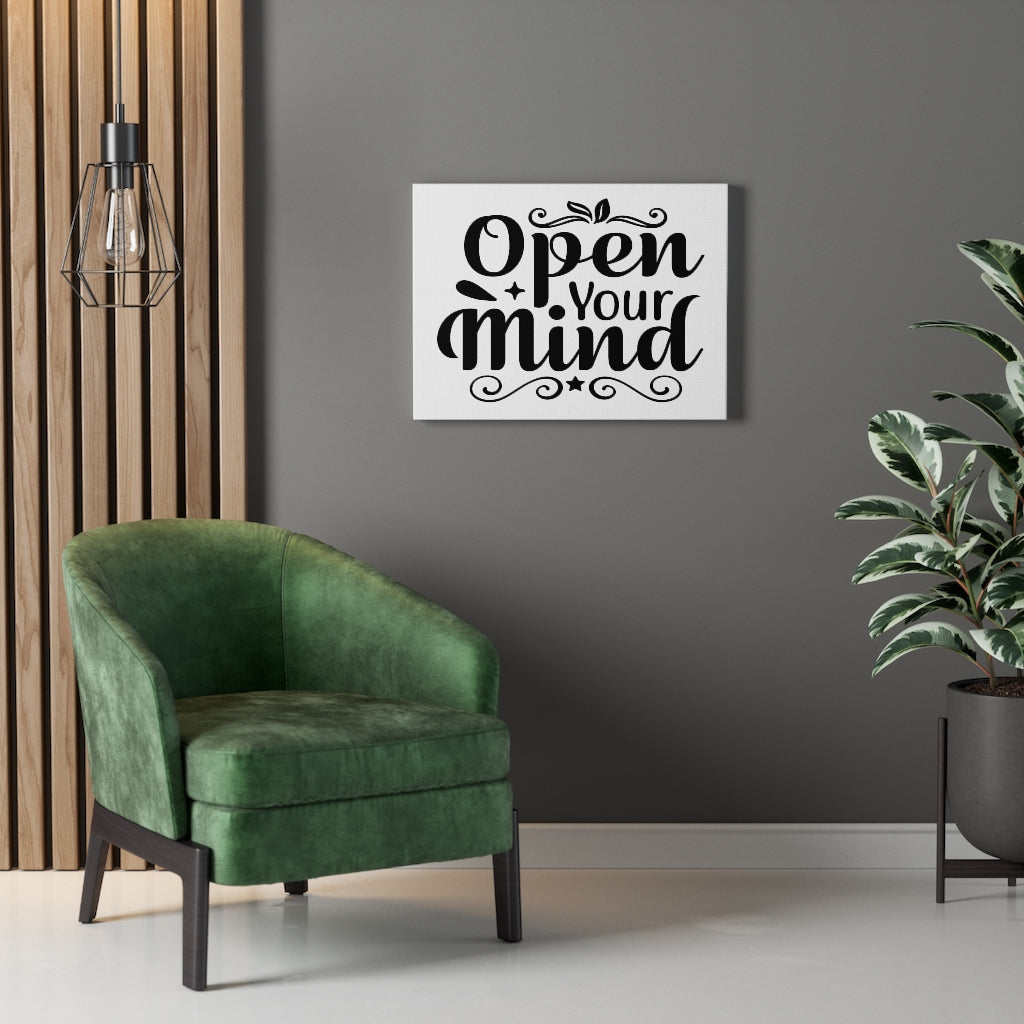 Scripture Walls Inspirational Wall Art Open Your Mind Star Wall Art Motivation Wall Decor for Home Office Gym Inspiring Success Quote Print Ready to Hang Unframed-Express Your Love Gifts