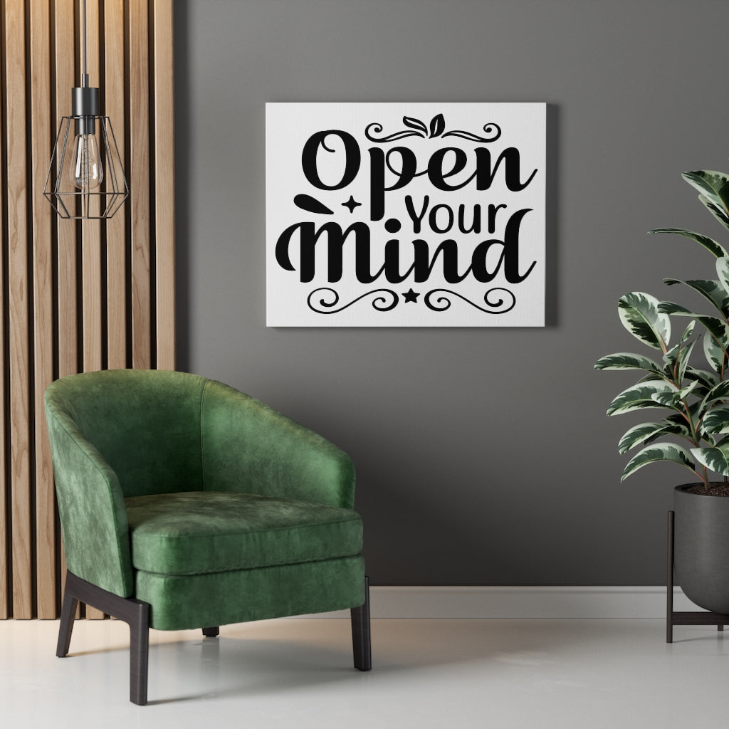 Scripture Walls Inspirational Wall Art Open Your Mind Star Wall Art Motivation Wall Decor for Home Office Gym Inspiring Success Quote Print Ready to Hang Unframed-Express Your Love Gifts