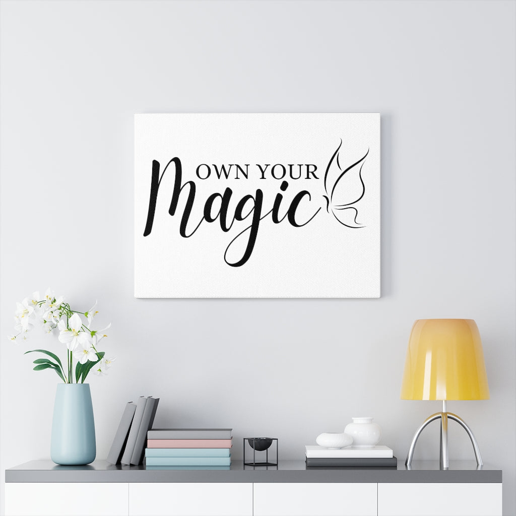 Scripture Walls Inspirational Wall Art Own Your Magic Wall Art Motivation Wall Decor for Home Office Gym Inspiring Success Quote Print Ready to Hang Unframed-Express Your Love Gifts