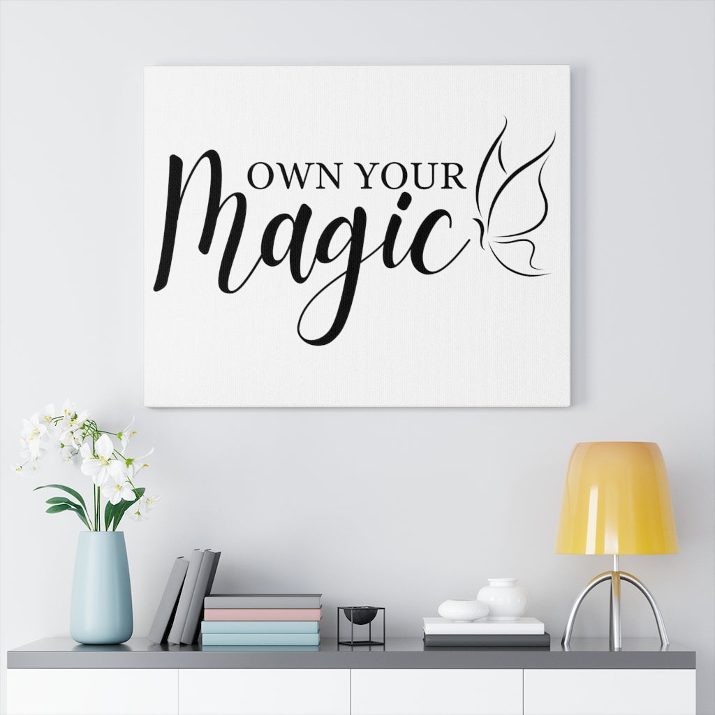 Scripture Walls Inspirational Wall Art Own Your Magic Wall Art Motivation Wall Decor for Home Office Gym Inspiring Success Quote Print Ready to Hang Unframed-Express Your Love Gifts