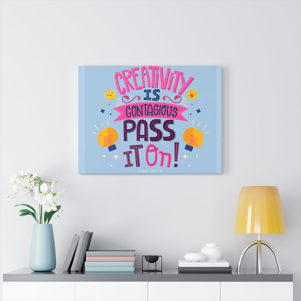 Scripture Walls Inspirational Wall Art Pass It On Wall Art Motivational Motto Inspiring Prints Artwork Decor Ready to Hang Unframed-Express Your Love Gifts