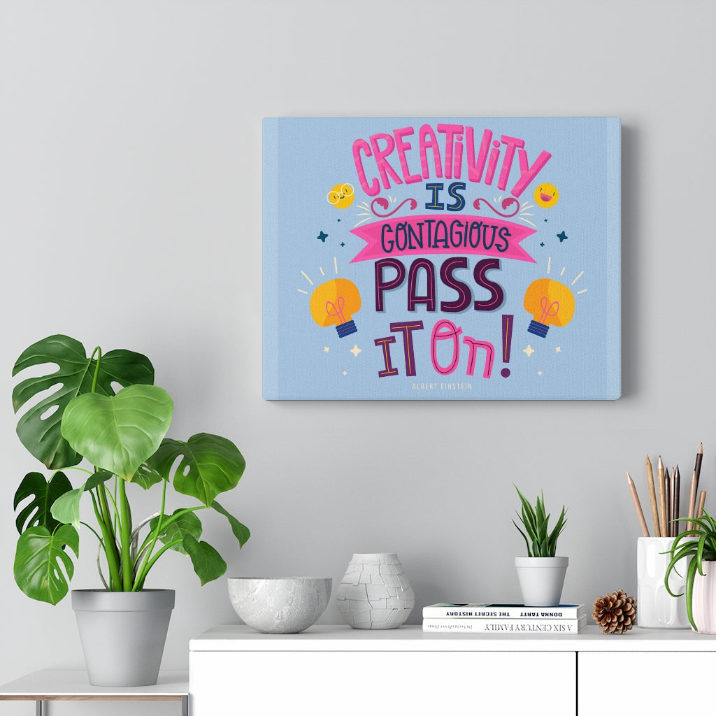 Scripture Walls Inspirational Wall Art Pass It On Wall Art Motivational Motto Inspiring Prints Artwork Decor Ready to Hang Unframed-Express Your Love Gifts